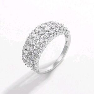 Fashion Jewelry Silver Statement Ring